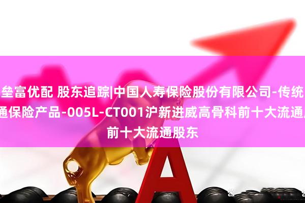 垒富优配 股东追踪|中国人寿保险股份有限公司-传统-普通保险产品-005L-CT001沪新进威高骨科前十大流通股东