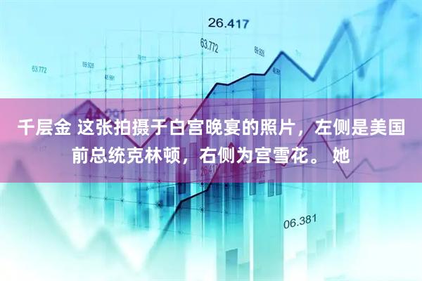 千层金 这张拍摄于白宫晚宴的照片，左侧是美国前总统克林顿，右侧为宫雪花。 她